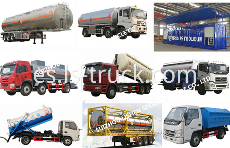 oil tank truck